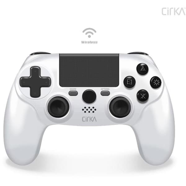 Spelkontroll - Cirka NuForce - Trådlös - Kompatibel med PS4/PC/Mac - Vit