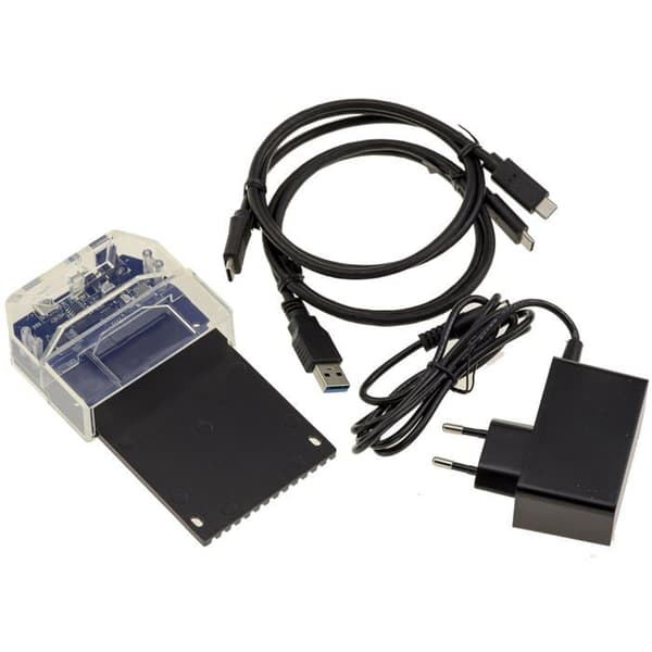 Dockningsstation - USB - SFF-8482 - 12V 2A - Stöd för 18TB - Plug and Play