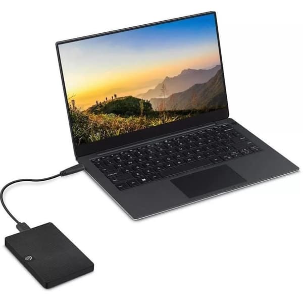 SEAGATE - Bärbar hårddisk - HDD - 2 To - Svart