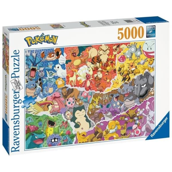 5000 bitars pussel - Pokémon Allstars - Ravensburger