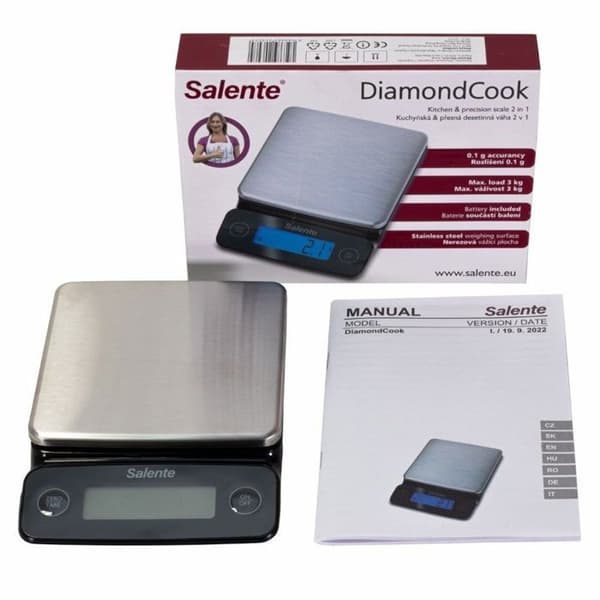 Salente DiamondCook 2i1 Köksscale