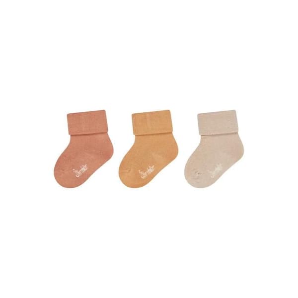 Sterntaler enfärgade babystrumpor (x3)