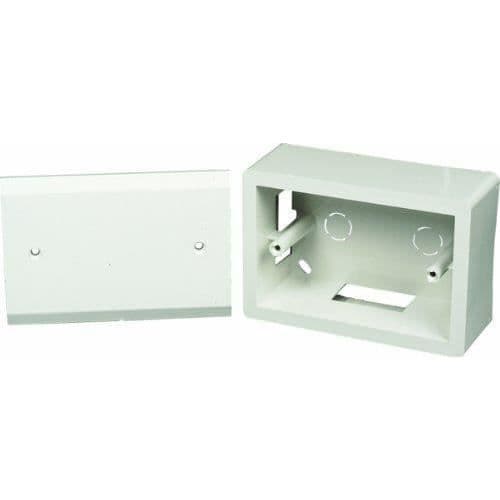 Electraline 60558 Kopplingsdosa slät utsprång 120 x 80 mm