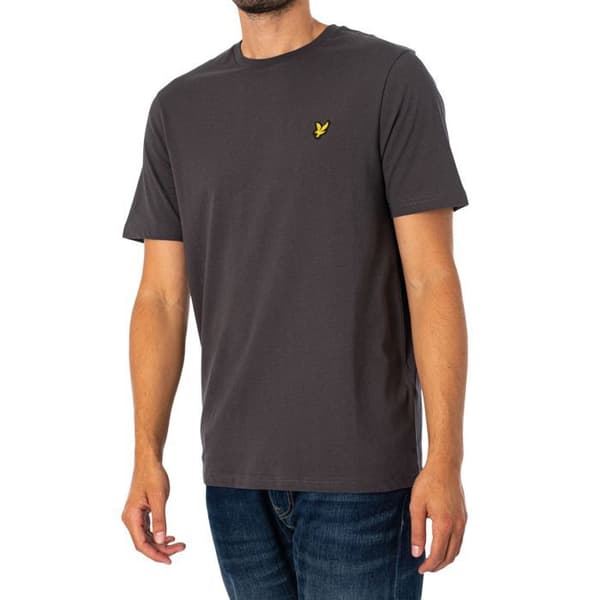 T-shirt Lyle & Scott Plain - gunmetal - L