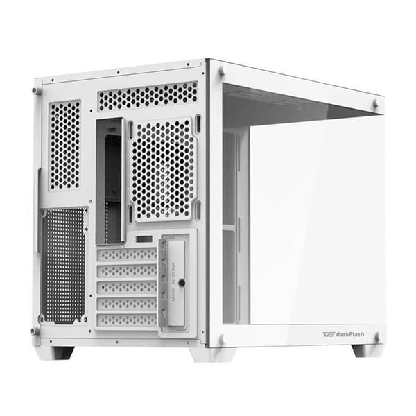 PC-fodral - sidopaneler Darkflash - C285MP Vit - Datorfodral C285MP (vit)