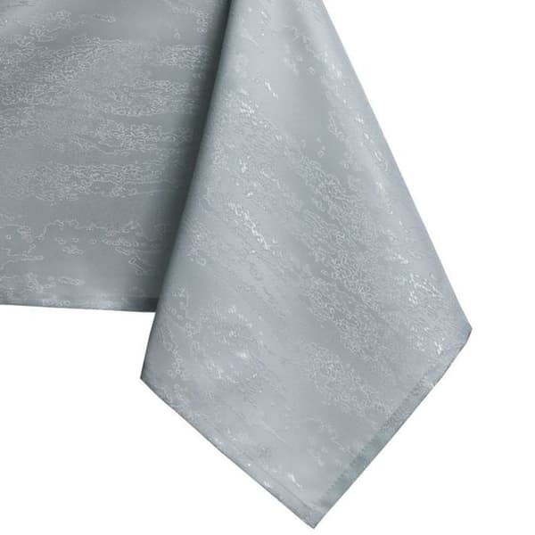 Bordduk - Vesta - Tryckt grå - Rektangulär 120x160 cm - Enfärgad