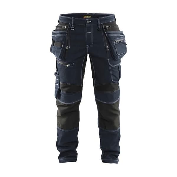 Stretcharbetsbyxor 2D Blaklader X1900 - marin/svart