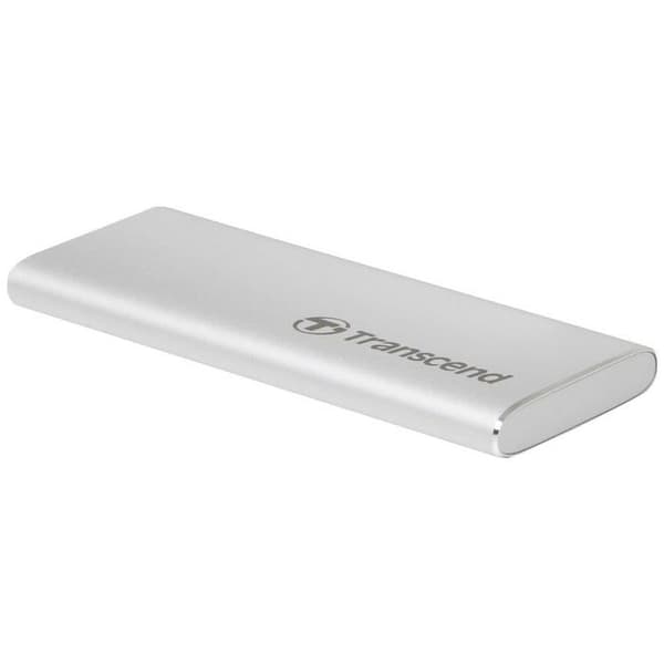 Transcend ESD260C 250 GB Extern SSD-hårddisk USB-C®, USB-A silver TS250GESD260C