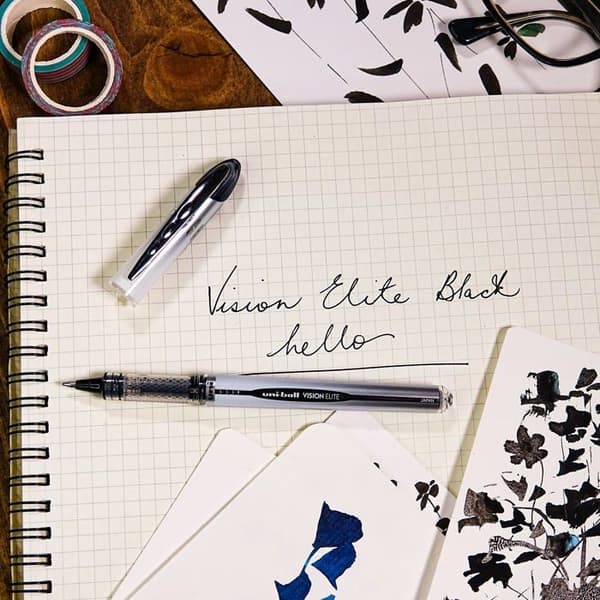 Bläckpenna - UNI-BALL - L UB200/12 N - Läcksäker - Uni-Flow-system - 160g