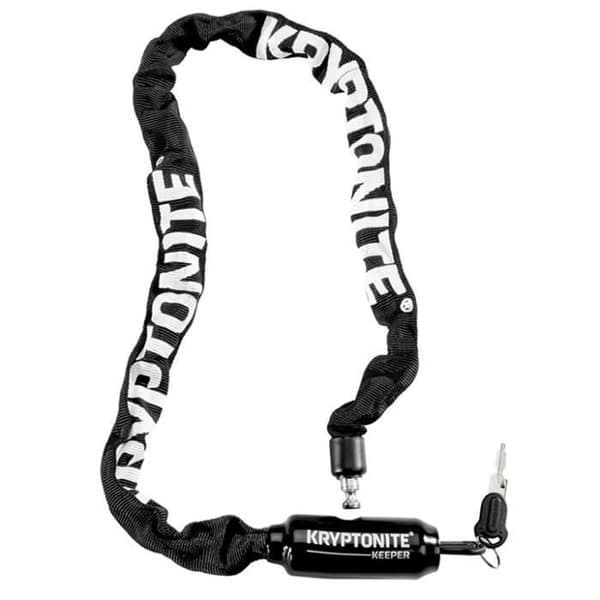 Kedjelås - KRYPTONITE - Keeper - 85 cm - Kolstål - Hållbar nylonöverdrag
