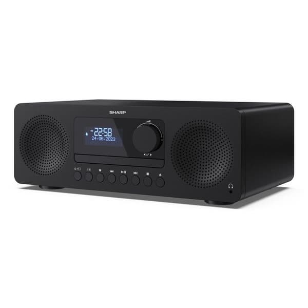 Sharp XL-B720D Stereosystem Bluetooth, AUX, CD, DAB+, USB, med fjärrkontroll 60 W svart