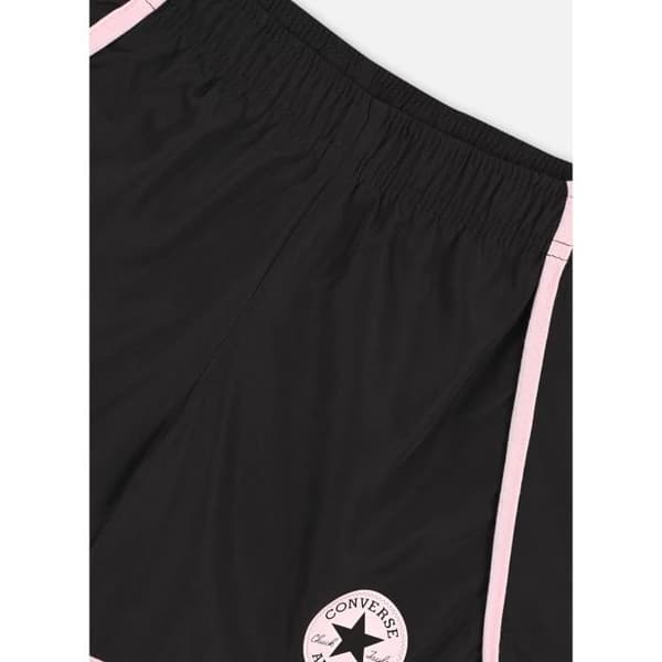 Kort hög midja - Converse - Chuck Patch - Svart - Mjuk tyg - Regular passform