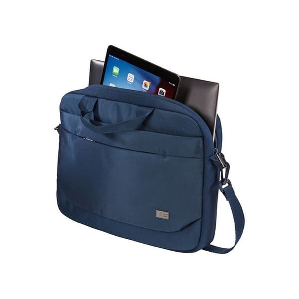 Bärväska för bärbar dator - CASE LOGIC - ADVA-114 - 13"/14" - Blå - Polyester