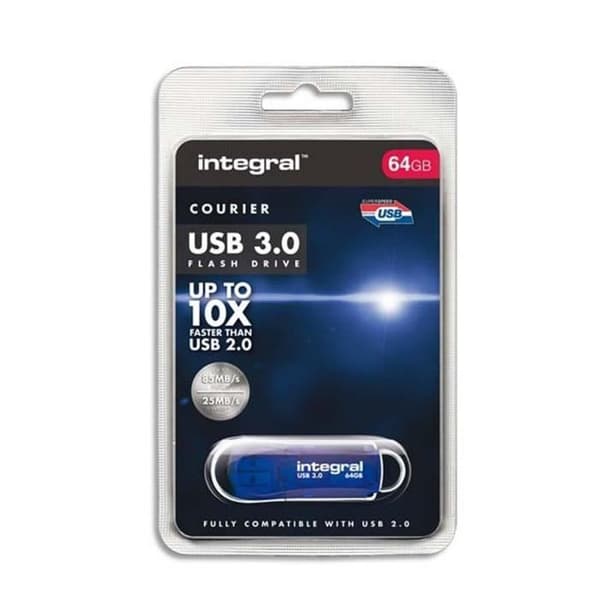 INTEGRAL COURIER USB-nyckel - 64GB - 3.0