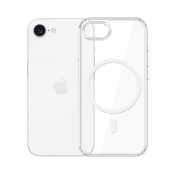 Coque MagCase 3MK i transparent silikon för Apple iPhone 16E