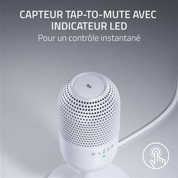Razer Seiren V3 Mini Mikrofon - Vit