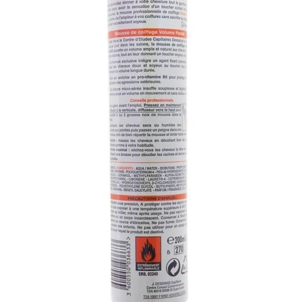Dessange Perfect Volume Styling Mousse 200ml