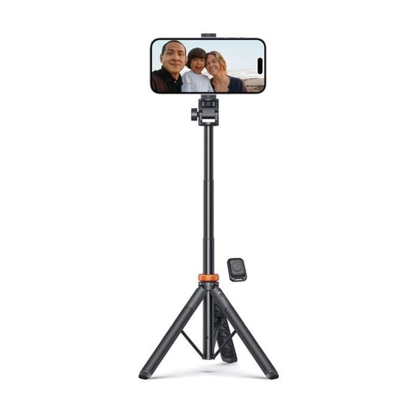 Perche för Selfie - Tech-Protect L03S - Bluetooth - Svart Stativ - Maxvikt 500 g
