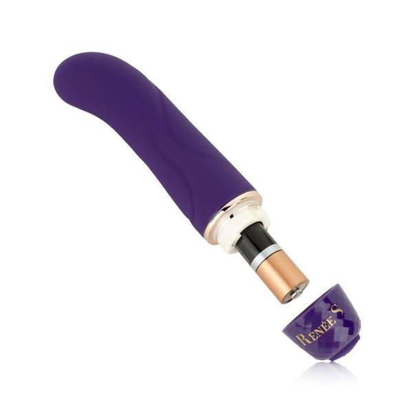 Liten lila blommig dildo Rianne S 72961
