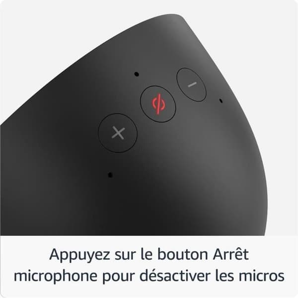 Ansluten väckarklocka - AMAZON - ECHO SPOT - Skärm 2,83" - Svart