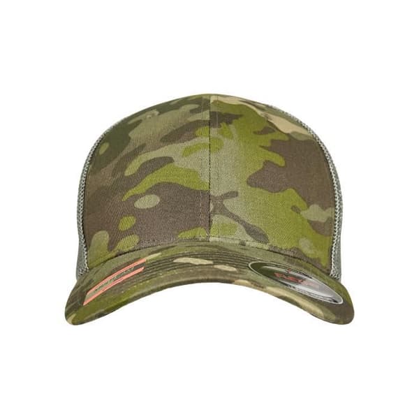 Trucker Flexfit Mesh Tropical MultiCam® - One Size - Röd