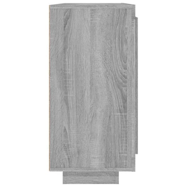 Skänk Sonoma Grå 92X35X75 Cm Konstruerat trä