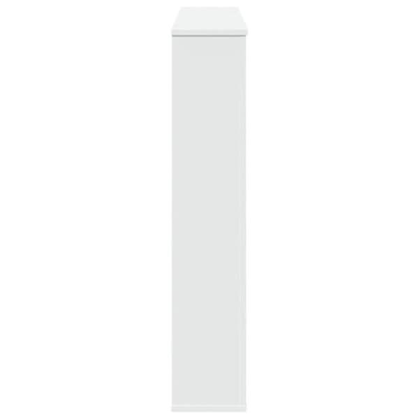 Vit MDF vit 100x20x100 cm ingenjörsträ