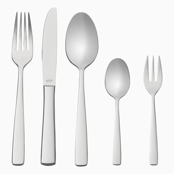 Bestickset - Rösle - Elegance - 30 Delar - Rostfritt Stål - Diskmaskinssäker