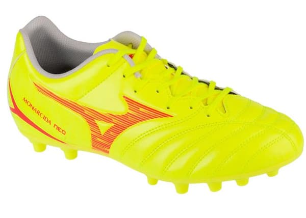 Fotbollsskor herr, gul, Mizuno Monarcida Neo III Select AG