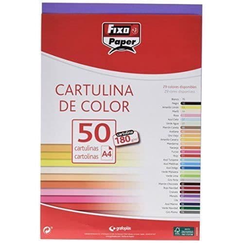 FIXO Pack 50 ark A4 lila - Grafoplas 11110367