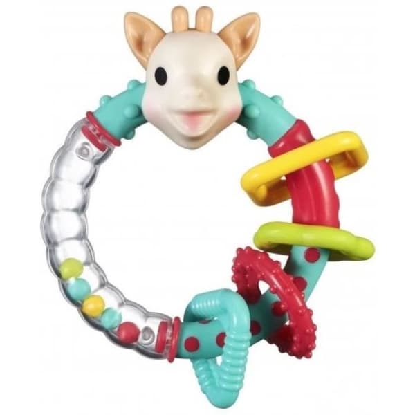 SOPHIE LA GIRAFE Multitexturerad rangle