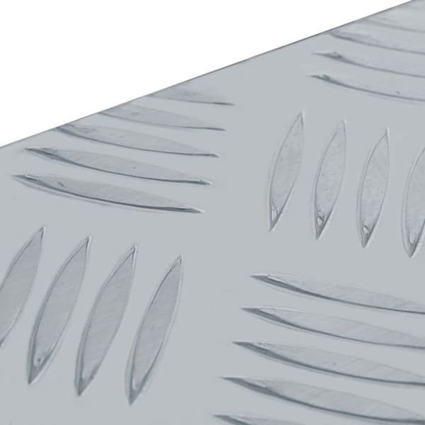 vidaXL Aluminiumlåda 80,5 x 22 x 22 cm Silver