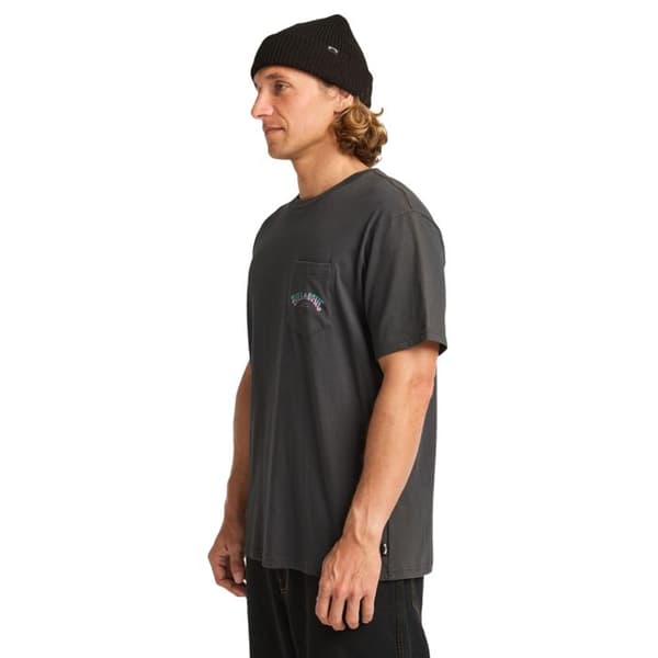 T-shirts Herr - Svart - Billabong Stacked Arch Tee