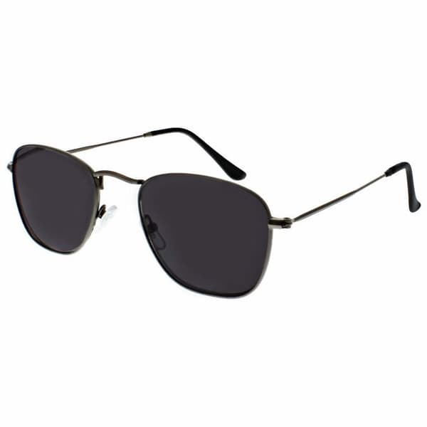 OPULIZE Unisex solglasögon S95-7-000 - matt bronzefärg, grå linser, UV400-skydd