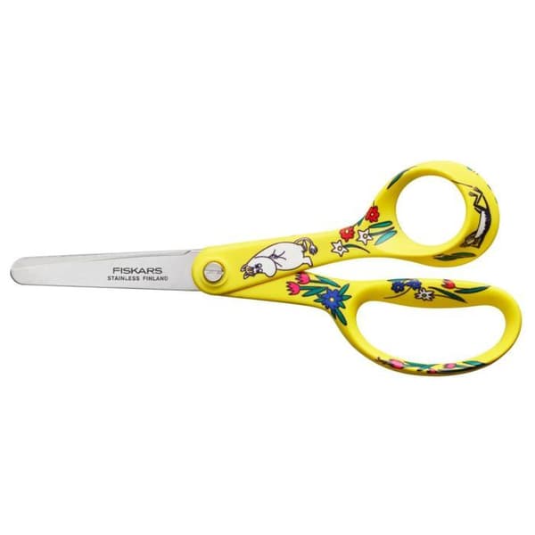 Barnsaxar - Fiskars - 1067191 - Säkerhetsblad - Mumin-design - 13 cm