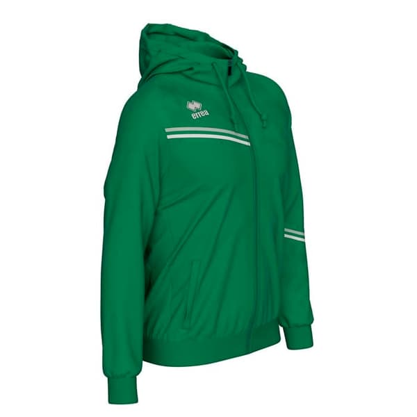 Errea Eber hoodie - grön/grå/vit