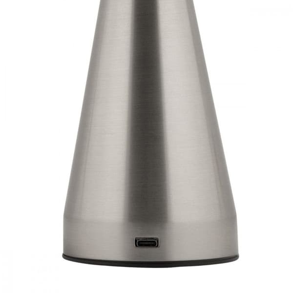 Bordslampa nomad LED H20cm - Present Time - Silver -