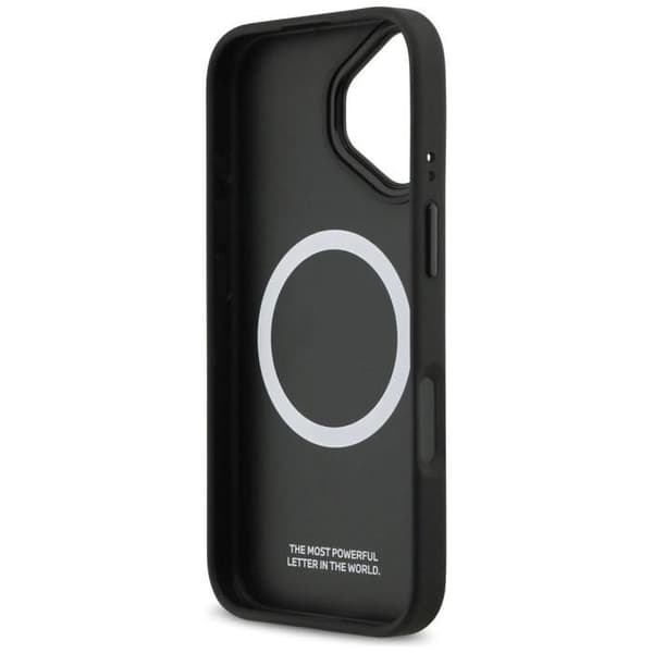 BMW M Perforerad Rand Logofodral med MagSafe för iPhone 17 6.3" Grå