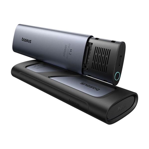 SSD-enhet - Baseus - FlyJoy - USB 3.2 - 10 Gbit/s - M.2 NVMe - Grå sidereal