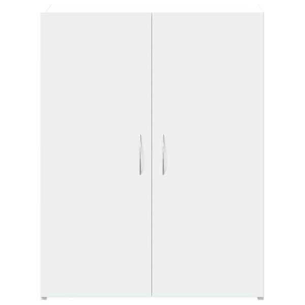 Vit skåp för dokument 60x32x77,5 cm ingeniörträ