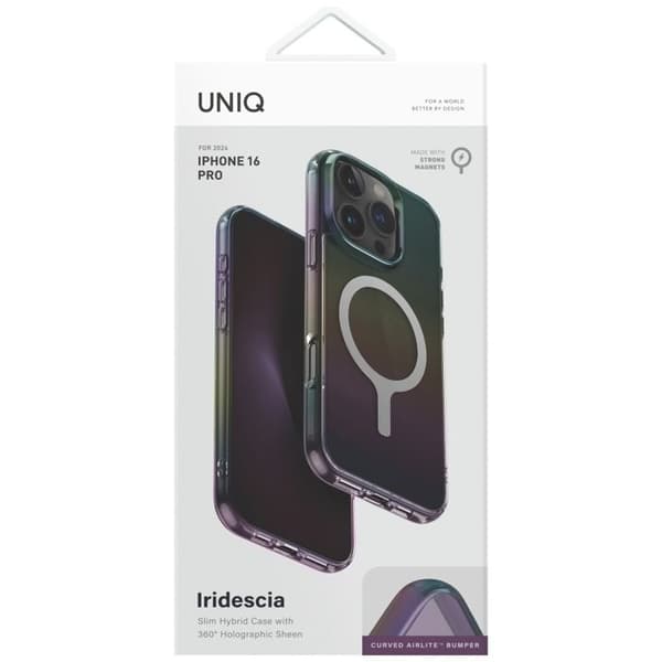 UNIQ MagSafe-skal för iPhone 16 Pro Svart