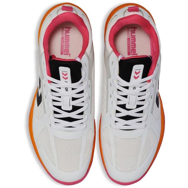 Hummel Speed Court inomhusskor - vit/rosa