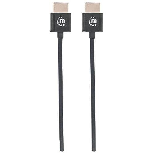 HDMI-kabel - Manhattan - 1m - Ultratunn - 4K - Ethernet