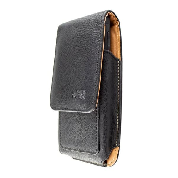 Telefonväska för Crosscall Core-M5 med svart clip