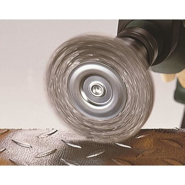 WOLFCRAFT Cirkulär metallborste T6 - Diameter: 100 x 7 mm