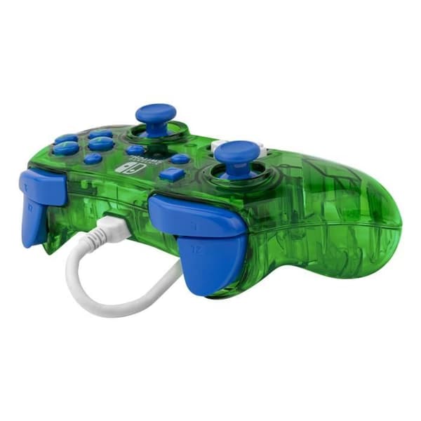 Spelkontroll - Nintendo Switch - Luigi Rock Candy - Trådad - PDP - Grön