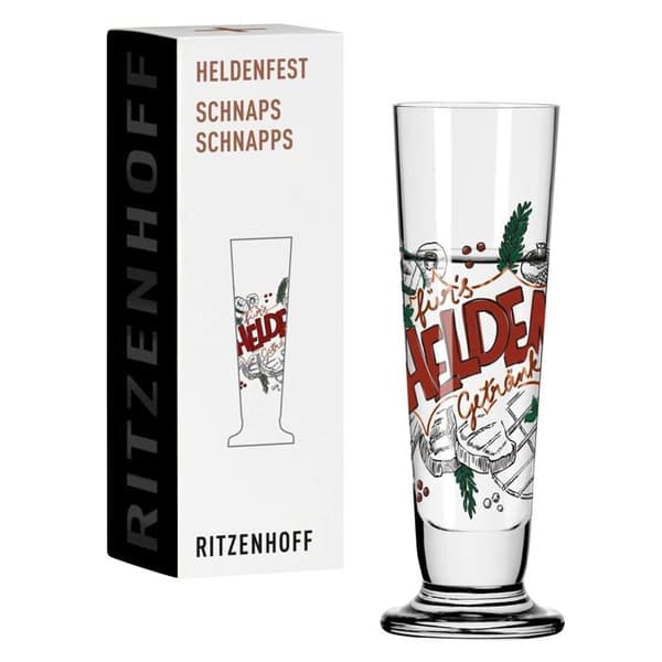 Matsmältningsglas - shooter Ritzenhoff - 13