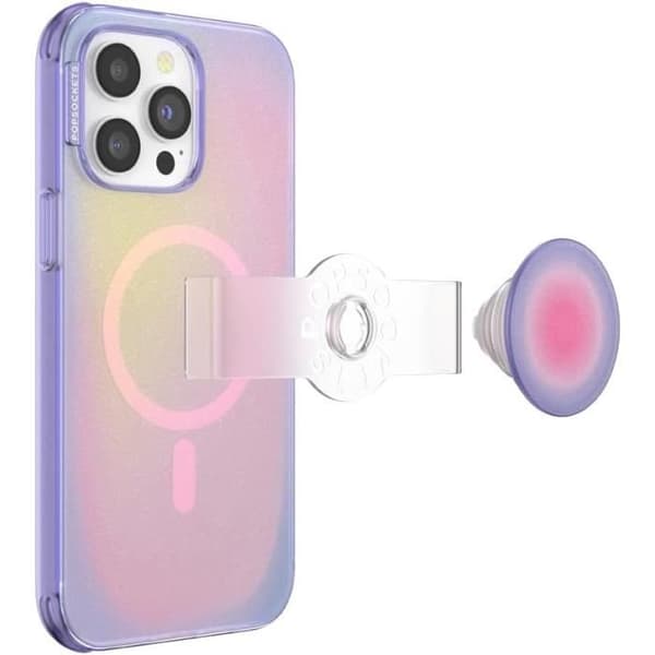 Coque - PopSockets - PopCase PlantCore - iPhone 14 Pro Max - Stöd PopGrip Slide - Halvstyv