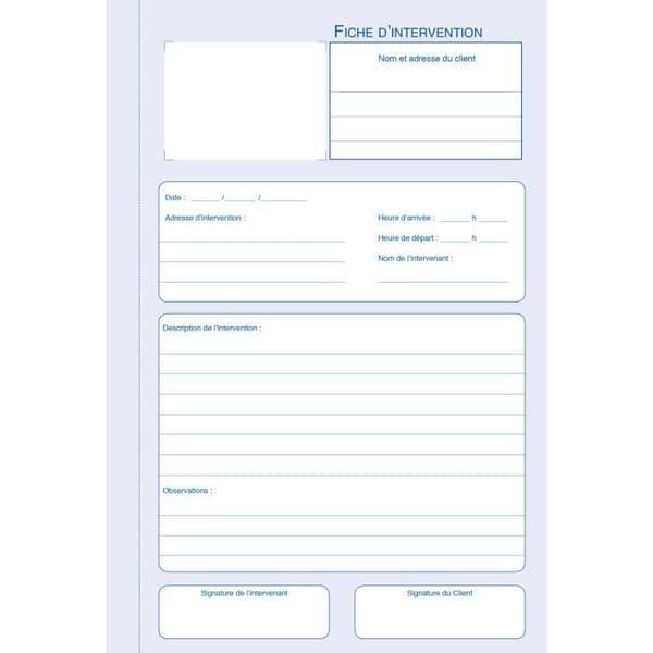 Manifold - Elve - Interventionsblad - 21 x 14 cm - Vertikal - 100 sidor