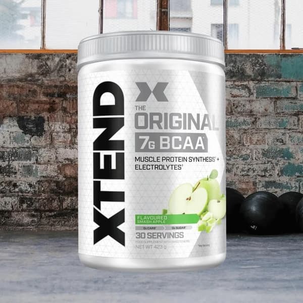 BCAA i pulverform Scivation - Xtend Original BCAA - Smash Apple 440g